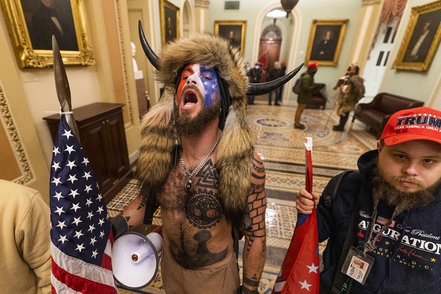 QAnon shaman